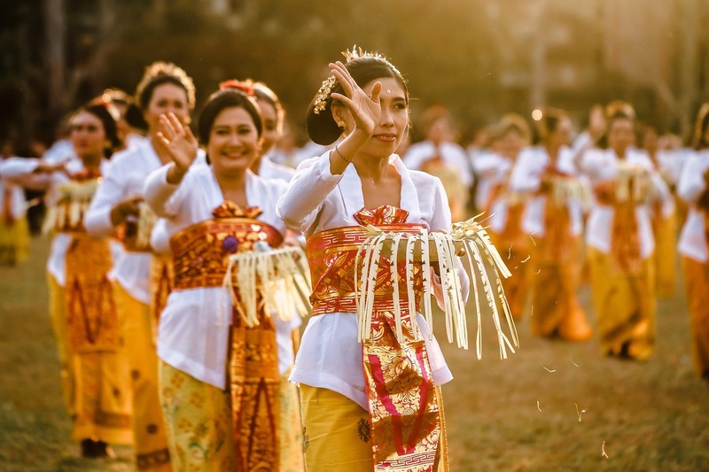 Traditional Balinese ceremony