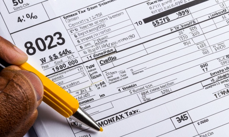 Indonesian tax system sign