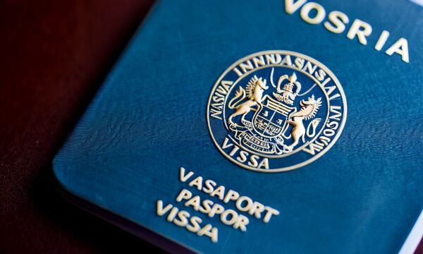 Indonesian visa passport example