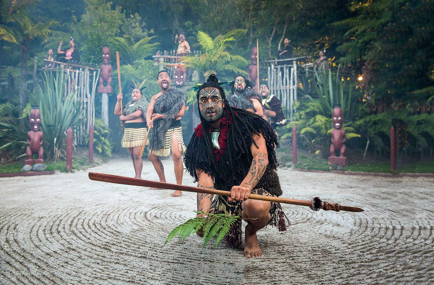 Traditional Māori cultural welcome