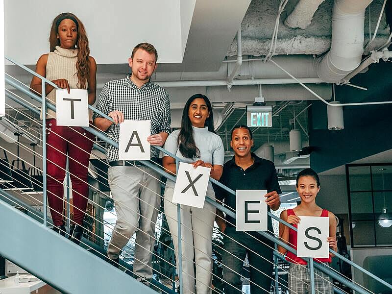 Vietnamese tax office building